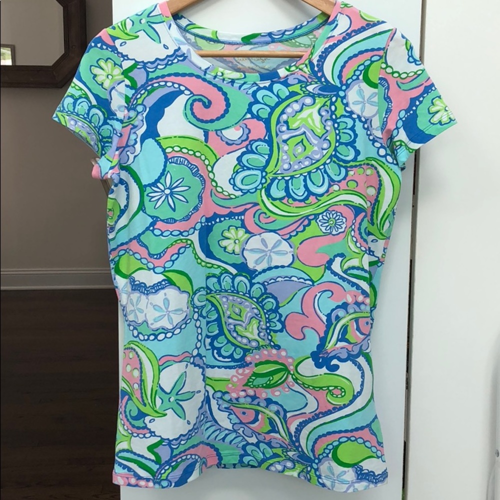 Lilly Pulitzer Carrie crew neck top